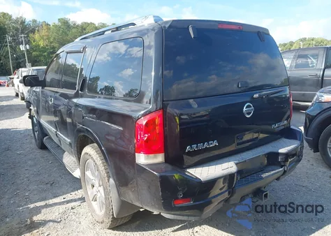 2011 Nissan Armada Platinum z USA, uszkodzony, nr VIN 5N1BA0NF0BN608878